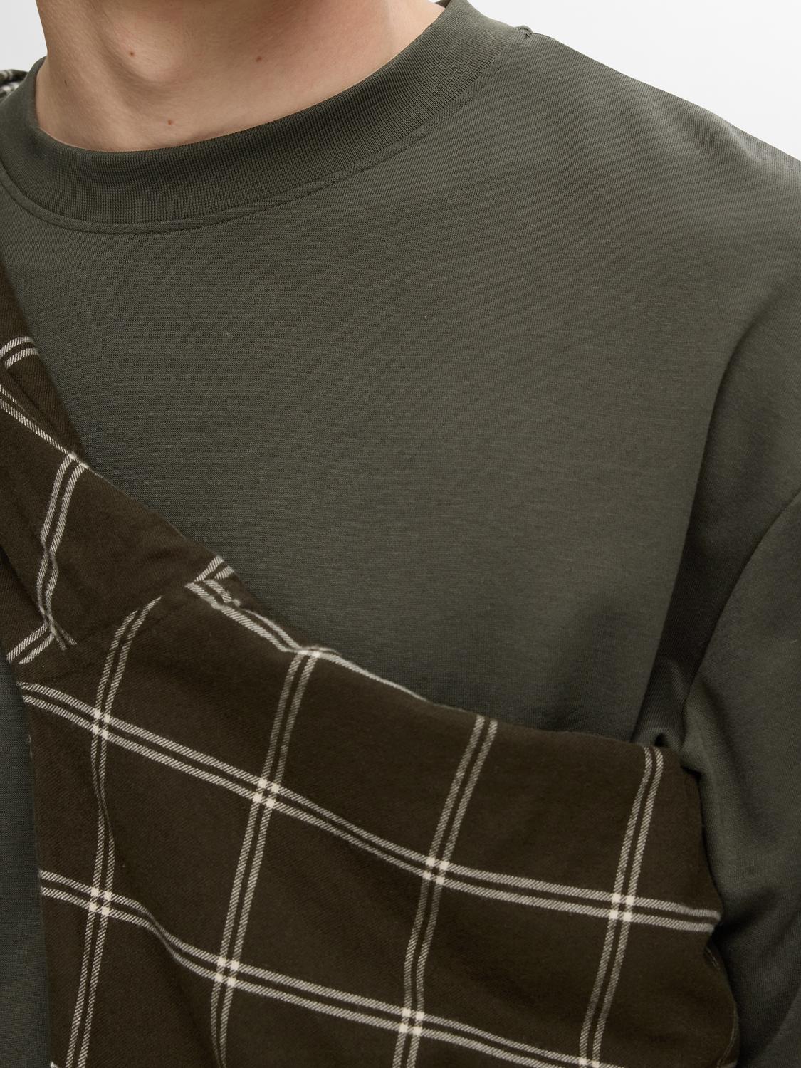 Loose Oscar T-Skjorte - Grønn/ Forest Night